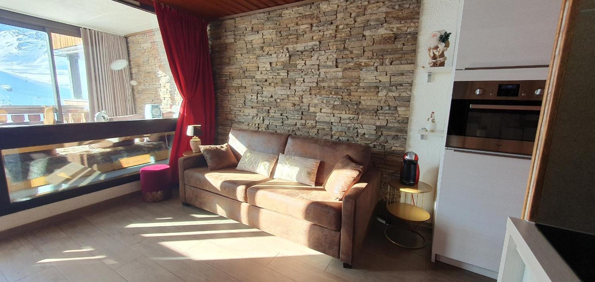 Le Serac W6 Appartement Avec Veranda En Angle Vue Panoramique Gerer Par Particulier Sur Place Val Thorens Ngoại thất bức ảnh